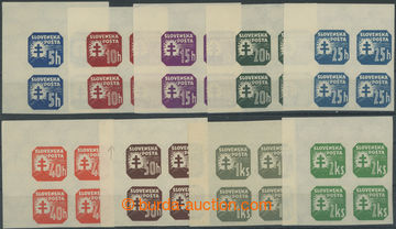 243738 - 1940 Sy.NV11Y-NV2Y, Znak (II) 5h-2Ks, kompletní série v le