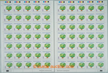 243905 - 2008 Pof.546 production flaw, Year planety Earth 18CZK, 2x c