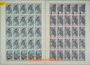 243910 - 1965 COUNTER SHEET / Pof.1435-1438, Space Exploration 60h an