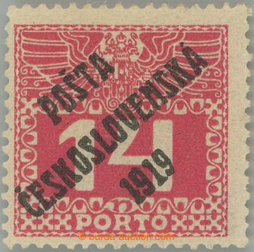 243921 -  Pof.68, Velké číslice 14h červená, III. typ; opravený