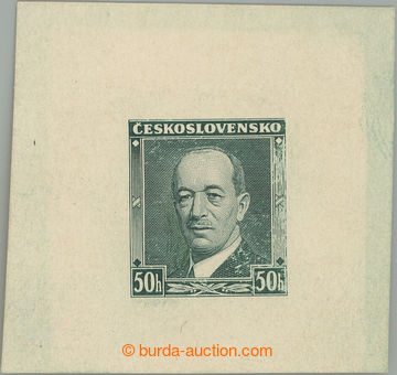 243952 - 1935 PLATE PROOF  Pof.301, Beneš 50h, plate proof - print d