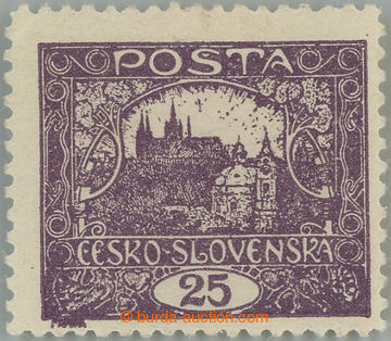 243971 -  Pof.11E IIp, 25h violet with line perforation 11½ : 10¾, 