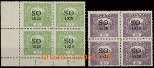 24407 -  Pof.SO4B, SO8, sestava 2 ks 4-bloků, zk. Gi