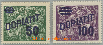 244128 - 1926 Pof.DL45B+47B, Postage Due - overprint issue Agricultur