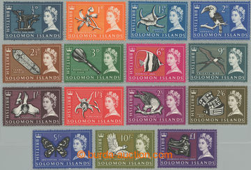 244187 - 1965 SG.112-126, Elizabeth II. - Motives ½d - £1, complete