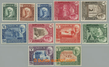 244202 - 1942-1946 SG.1-11, Sultán Saleh - Krajinky ½A - 5R; komple