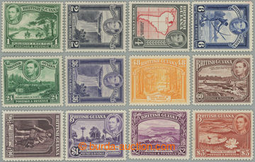 244215 - 1938-1952 SG.308a-319, Jiří VI. - Motivy 1c - $3; kompletn