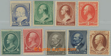 244218 - 1882-1888 Sc.205, 210-217, Prezidenti a politici - nový des