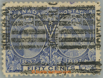 244310 - 1897 SG.134, Jubilejní 50C pale ultramarine; velmi pěkný 