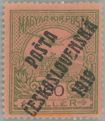 244347 -  Pof.94, 60f green / black, overprint type III.; mint never 