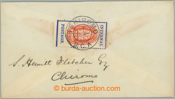 244476 - 1898 dopis v místě vyfr. zn. Internal Postage 1P, DR SHIRO
