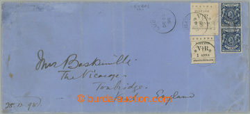 244482 - 1898 dopis většího formátu zaslaný do Anglie adresovan