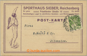 244503 - 1922 Mng.S49, identifikační lístek s přítiskem, vyfr. z