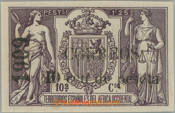 244656 - 1909 ELOBEY, ANNOBÓN A CORISCO / Edifil.50Jn, přetisková 