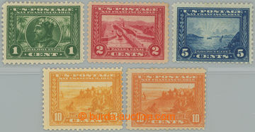 244672 - 1913 Sc.397-400A, Výstava v San Francisku 1c-10c, kompletn