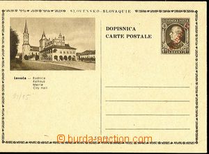 24470 - 1945 CDV81/15 Levoča, přetisk kt. 
