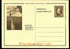 24475 - 1945 CDV81/22 Lomnický peak, overprint typography.