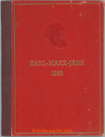 244797 - 1953 Mi.386-395, K. Marx, ministerský sešitek s tisky 10 z