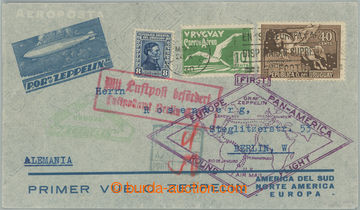 244858 - 1930 ZEPPELIN / zeppelinová obálka zaslaná do Německa, v