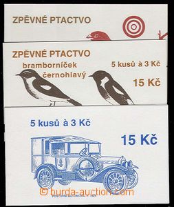 24486 - 1994 ZS18 + ZS26-27 Ptáci, Kat. 390 Kč
