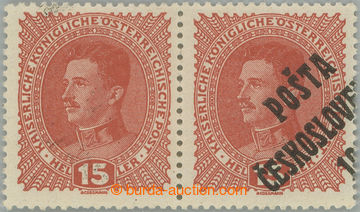 244943 -  Pof.38 production flaw, Charles 15h, horizontal pair with 1