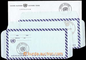 24499 - 1993 CZECH REPUBLIC  2x Un envelope with cancel. UNPROFOR + 