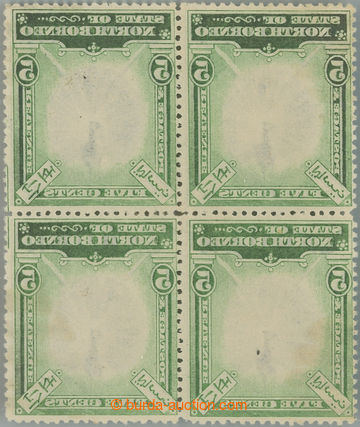 245173 - 1894-1896 SG.65 production flaw, Peacock 5C green, used (CTO