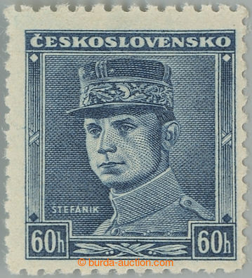 245413 - 1939 Sy.1, Modrý Štefánik 60h modrá; svěží, bez znač