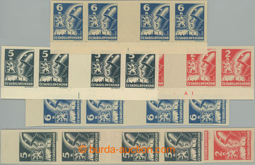 245537 -  MEZIARŠÍ / DESKOVÉ ZNAČKY / Pof.354-356Mv(4), Ms(4), 2K