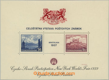 245596 - 1939 AS3b, aršík Bratislava 1937, výstava NY 1939, čern�