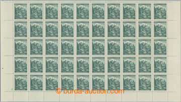 245606 - 1940 COUNTER SHEET / Pof.41 production flaw, Landscape issue