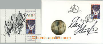 245705 - 1998 HAŠEK Dominik (*1965), Czech hockey-player, envelope 1