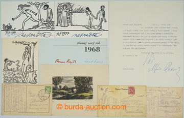 245826 - 1950-2000 [COLLECTIONS]  selection of 21 pcs of documents wi