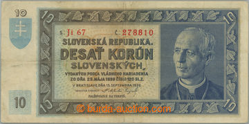 245842 - 1939 Ba.46b, 10Ks 1939, série Ji 67; přeložená na osminy