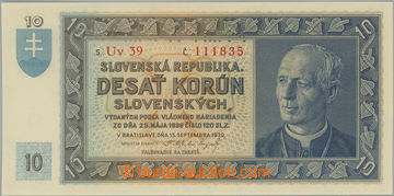 245894 - 1939 Ba.46b, 10Ks 1939, série Uv 39, perforace SPECIMEN nah