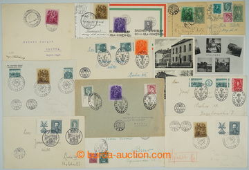 246181 - 1938 [COLLECTIONS]  VISSZATÉRT / selection of 25 pcs of ent