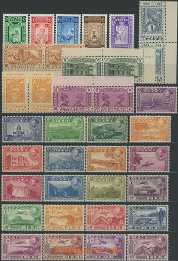 246232 - 1936-1952 SELECTION/ of complete sets, contains i.a. Mi. 225