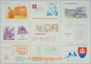 246236 - 1993 SOUKROMÉ SEŠITKY / sestava 9ks soukromých sešitků,