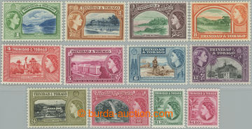 246386 - 1953-1959 SG.267-278, Alžběta II. - Motivy 1c-$4,80; kompl