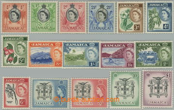 246411 - 1956-1958 SG.159-174, Alžběta II. - Motivy, ½d - £1, kom