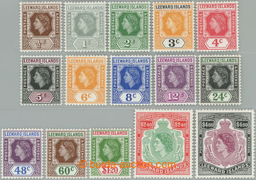 246413 - 1954 SG.126-140, Alžběta II. ½c - $4.80; kompletní séri