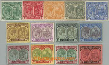 246447 - 1920-1922 SG.24-36, Jiří VI. - Kolumbus ½d - £1; komplet