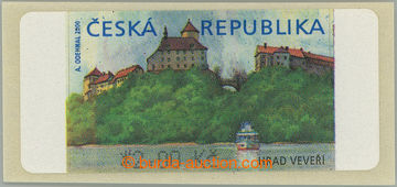 246516 - 2000 Pof.AT1, Veveří (castle), variant II, value 2CZK with