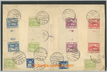 246548 - 1920 philatelically influenced air-mail Registered and Expre