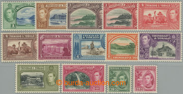246566 - 1938-1944 SG.246-256, Jiří VI. - Motivy 1c - $4,80; komple