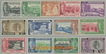 246585 - 1951 SG.123-135, Jiří VI. - Motivy 1c - $4.80; kompletní 