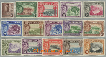 246593 - 1938-1947 SG.99-109a, Jiří VI. - Motivy ½d - 10Sh; komple