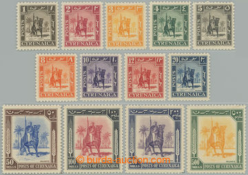 246596 - 1950 BRITISH OCCUPATION / SG.136-148, 1m - 500m; complete se