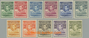 246612 - 1938 SG.18-28, George VI. - Crocodiles ½d - 10Sh; mint neve