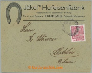 246622 - 1912 Mng.J29, identifikační celistvost, firemní obálka f